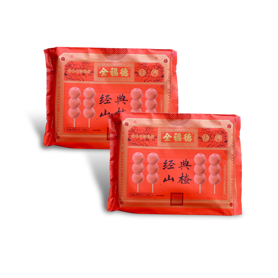 冷凍サンザシ飴（冰糖葫芦）2セット